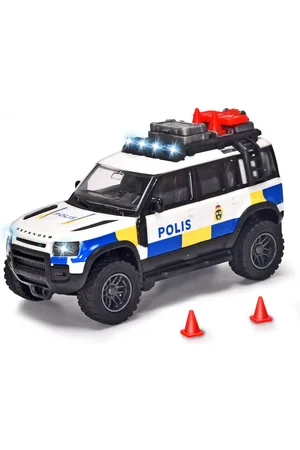 Majorette Grad Series Land Rover Police Patterned