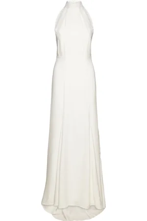 Ivy & Oak Maxi Length Neckholder Dress White