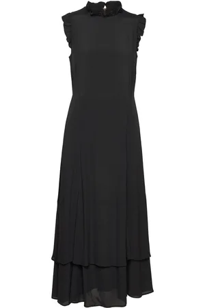 Ivy & Oak Midi Length Ruffle Dress