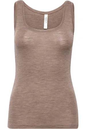 Lindex Camisole Merino Wool Brown