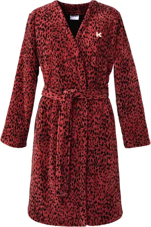 Kenzo Kpatch Bath Robe Red