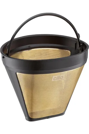Cilio Kaffefilter Str. 4 I Guld Genanvendeligt 12,5Cm