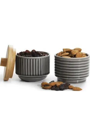 Sagaform Coffee & More, Serving Bowls With Bambo Lid 2-Pack