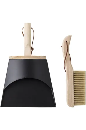 Bloomingville Cleaning Fejebakke & Kost, Natur, Bøg Beige