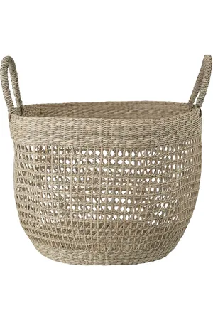 Bloomingville Kurv, Natur, Søgræs Beige