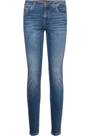 VERO MODA Vmlux Mr Slim Jeans Ri310 Noos Blue