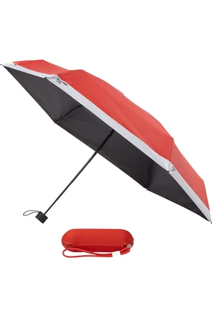 Pantone Umbrella Folding In Carry Case Red PANT