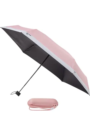 Pantone Umbrella Folding In Carry Case Pink PANT