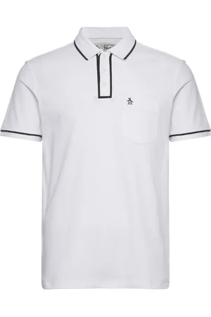 Original Penguin Earl Org Piq Sticker White