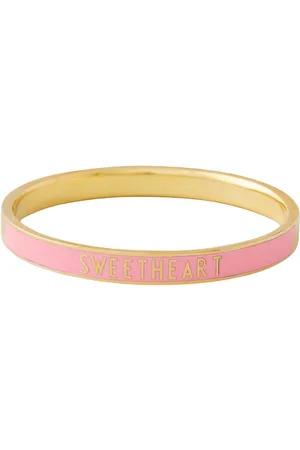Design Letters Word Candy Bangle Pink
