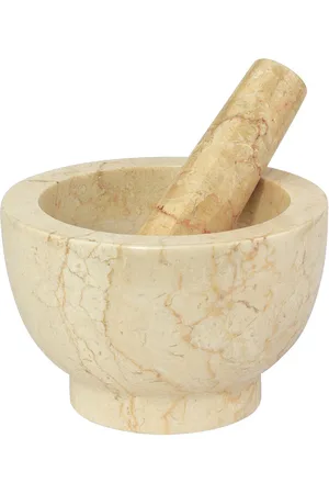 Cilio Morter I Marmor Beige Ø13Cm Cream