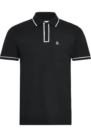 Original Penguin Earl Org Piq Sticker Black