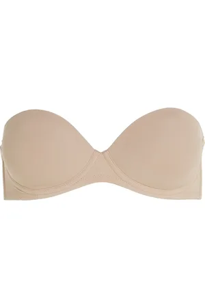 Calvin Klein Strapless Push Up Beige
