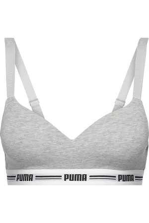 PUMA Women Padded Top 1P Hang Grey