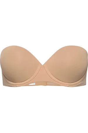 Calvin Klein Push Up Strapless Beige