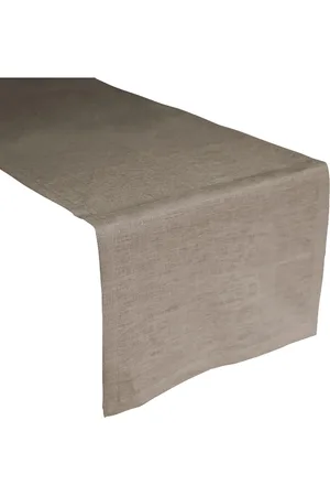 A.U Maison Dinner For Two Linen Basic Washed Beige