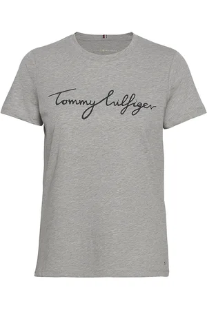 Tommy Hilfiger Heritage Crew Neck Graphic Tee Grey