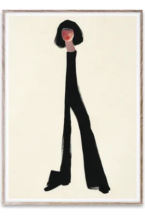 PAPER COLLECTIVE Black Pants - 30X40 Patterned