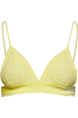 Beck Söndergaard Tassie Soft Dot Bra Yellow