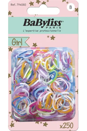 BaByliss Paris Mini Elastics Kids 250 Pcs Patterned
