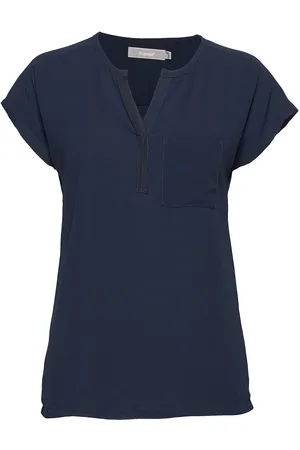 FRANSA Frzawov 2 Blouse Navy