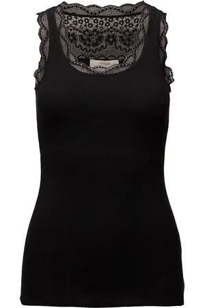 Cream Vanessa Top Black