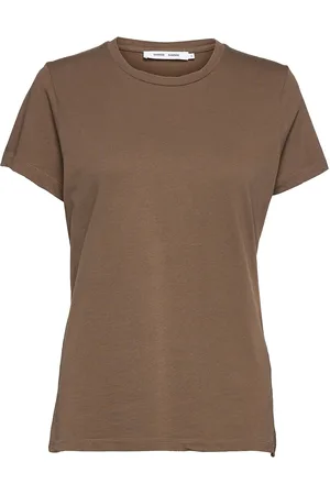Samsøe Samsøe Solly Tee Solid 205 Brown