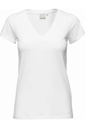 INWEAR Rena V Tshirt Kntg White