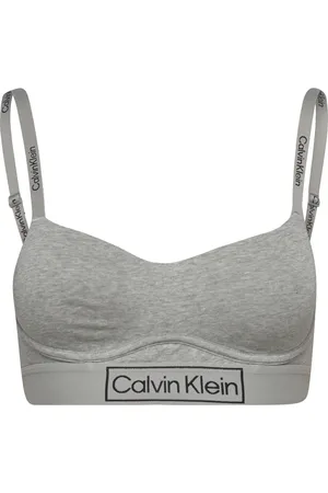Calvin Klein Lght Lined Bralette Grey