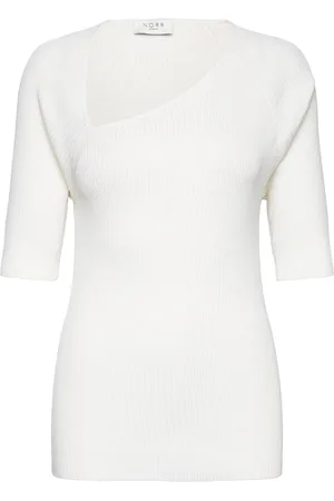 Norr Sherry Knit Tee White