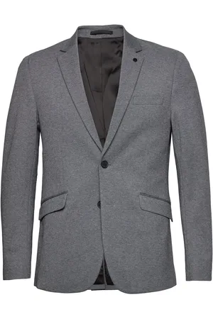 Clean Cut Milano Jersey Blazer Grey