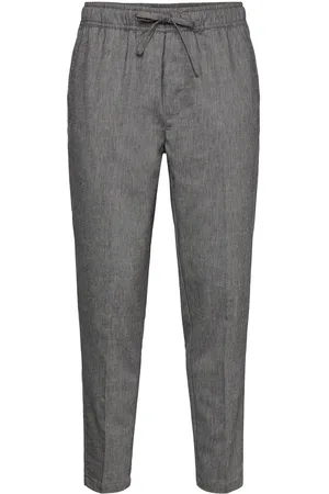 Casual Friday Cfpilou 0066 Drawstring Linen Mix P Navy