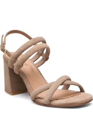 Bianco Biacharlene Cross Sandal Beige