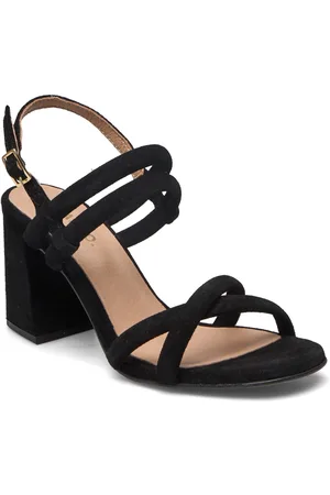 Bianco Biacharlene Cross Sandal Black