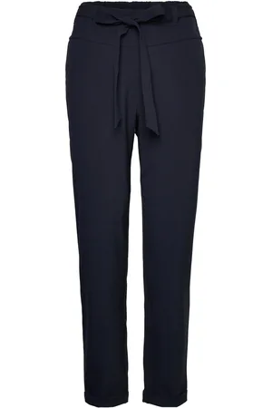 Kaffe Kcjia Belt Pants Navy