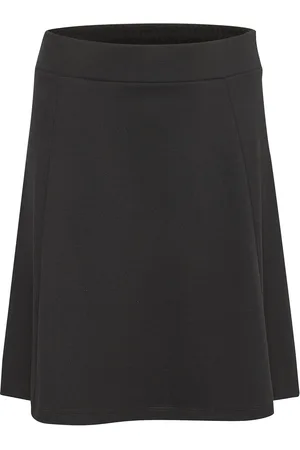 Kaffe Kajolen Jersey Skirt Black