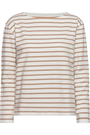Moshi Moshi Mind Blessed Sweatshirt Stripe Beige