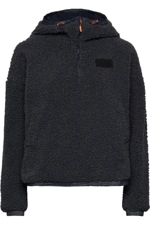 Johaug Sway Pile Hoodie Blue