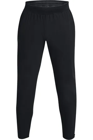 Under Armour Sportstyle Track Pants With Camo Side Stripe in Black