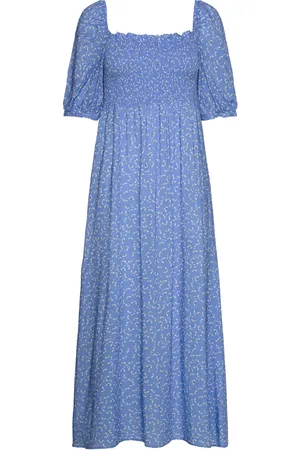 Lexington Alaia Printed Dress Blue