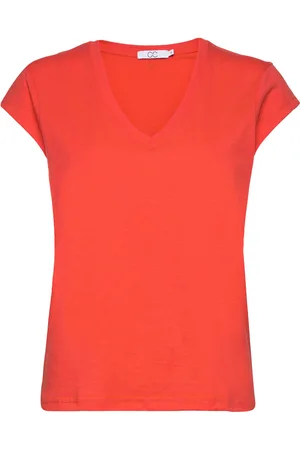 Coster Copenhagen Cc Heart Basic V-Neck T-Shirt Red