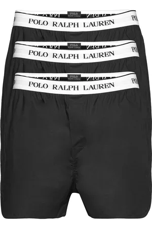 Ralph Lauren Stretch Cotton Boxer 3-Pack Black