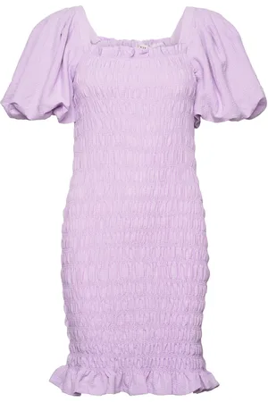 A-View Rikko Solid Dress Purple