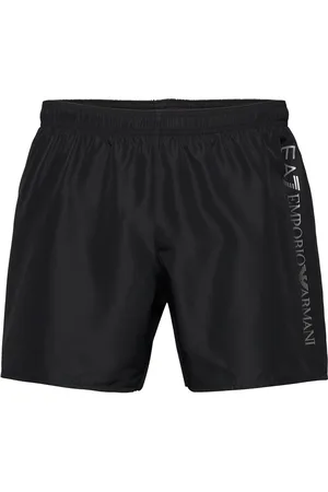 EA7 Mens Woven Boxer Black