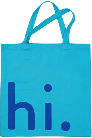 Design Letters Dl Tote Bag Blue