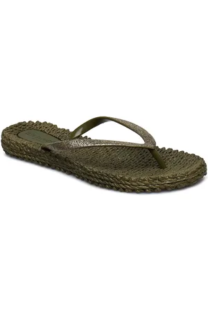 Ilse Jacobsen Flip Flop With Glitter Green
