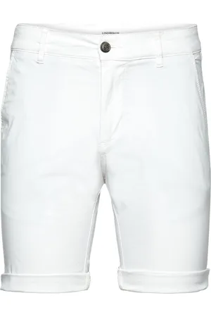 Lindbergh Superflex Chino Shorts White