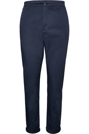 Hope Tapered-Leg Stretch Chinos Navy