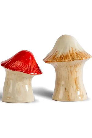 Babyono Salt And Pepper Set Mushi Patterned