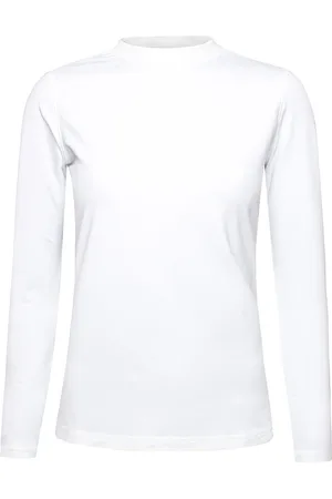 Backtee Ladies First Skin Round Neck White